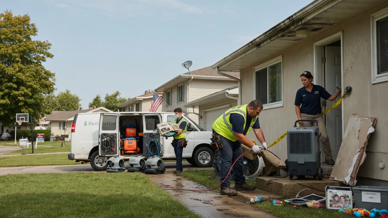 Water Damage Restoration in Quinter, KS near me